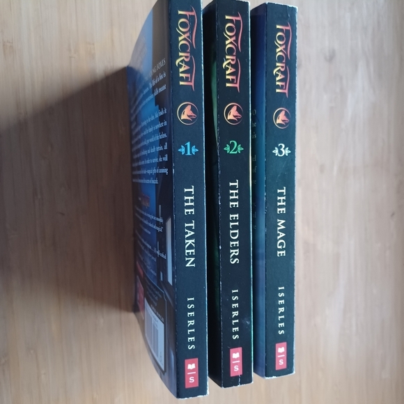 Foxcraft Complete Series Inbali Iserles Book Set 1 2 3 Lot The Taken Elders Mage - Picture 9 of 9